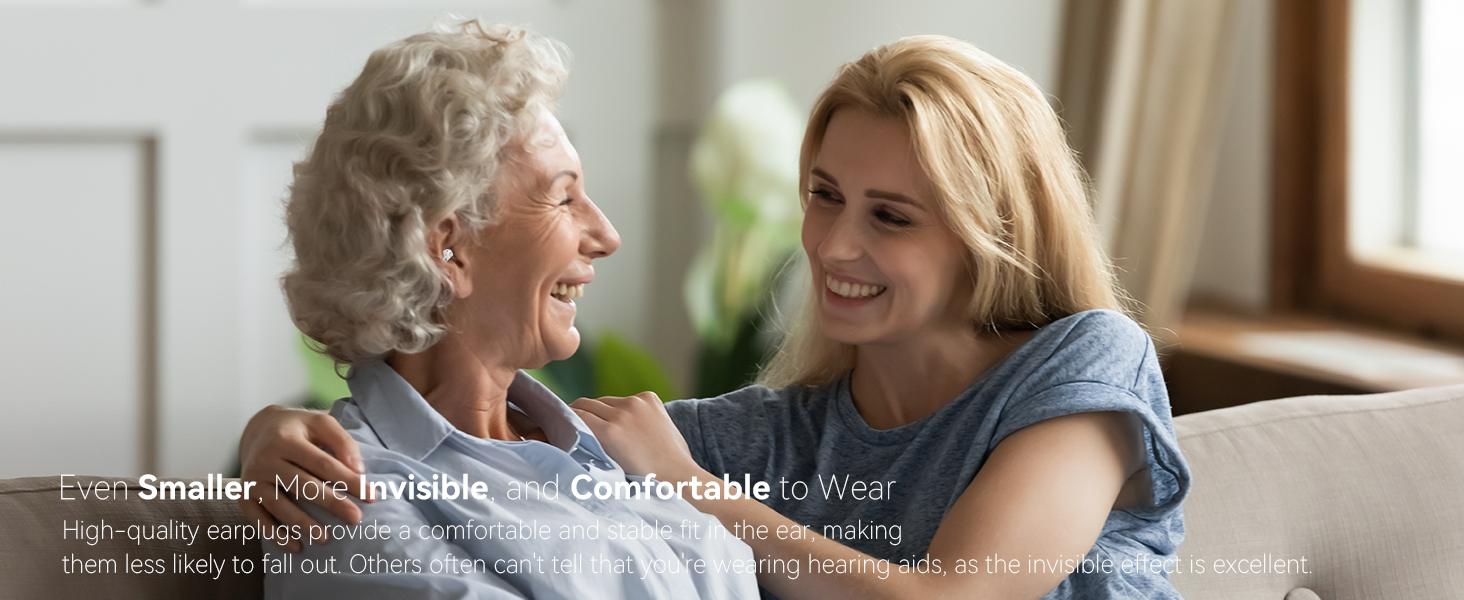 ITE Hearingaid BD-E101A with three levels of volume, double-click the button to cycle through the volume switch | bluedeer hearing aids 1 1