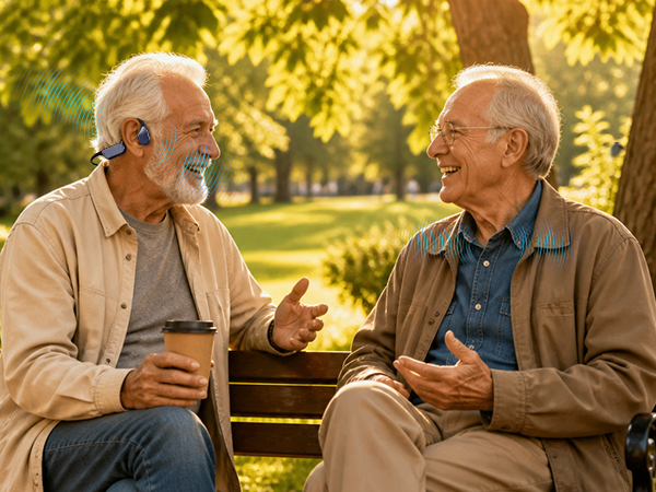 BlueDeer open ear bone conduction hearing aid wearing experience