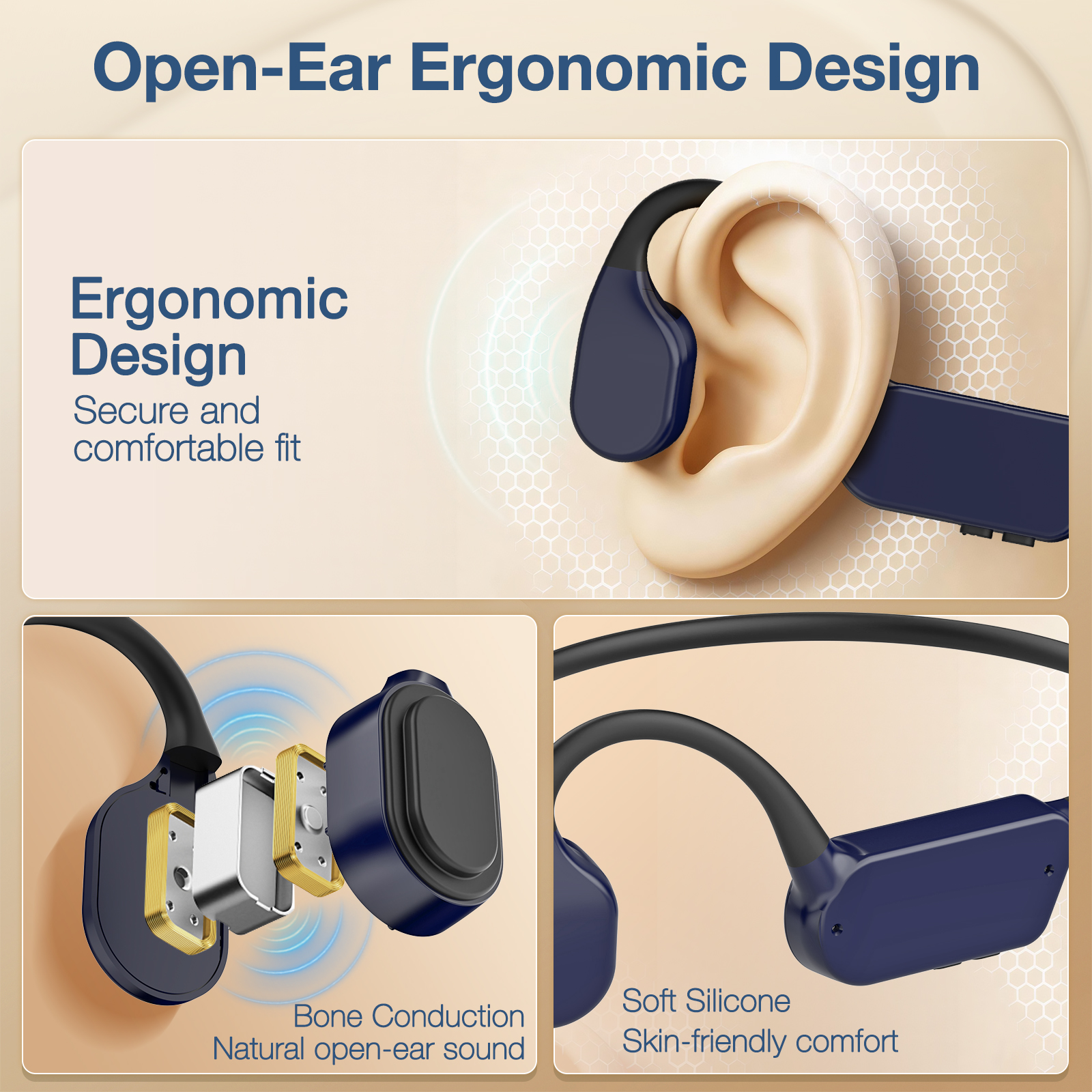 BlueDeer bone conduction hearing aid technology