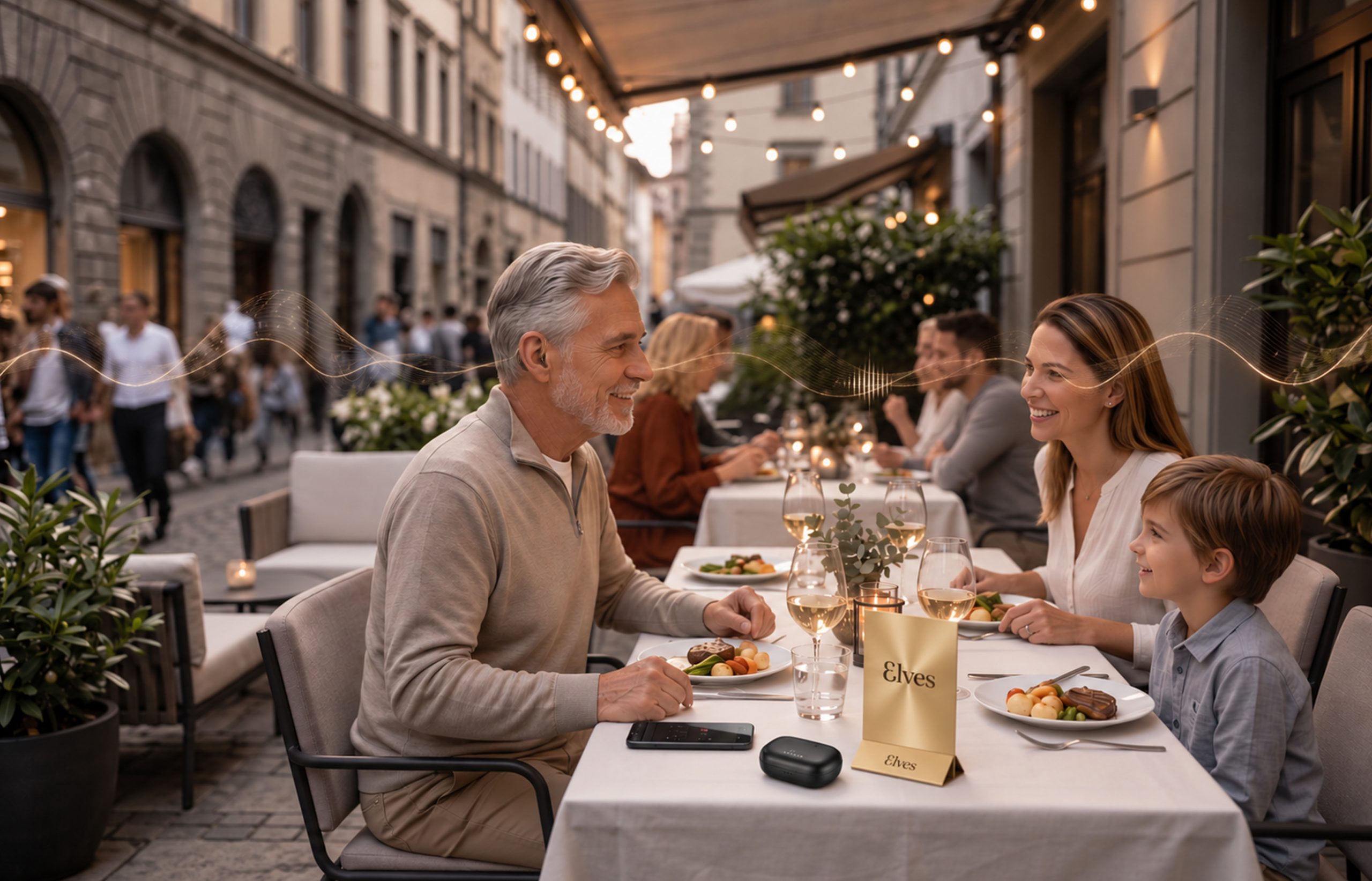 BlueDeer OTC RIC hearing aids for clearer speech and everyday family conversations