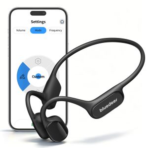 BlueDeer F2H PRO bone conduction hearing aid with open-ear design
