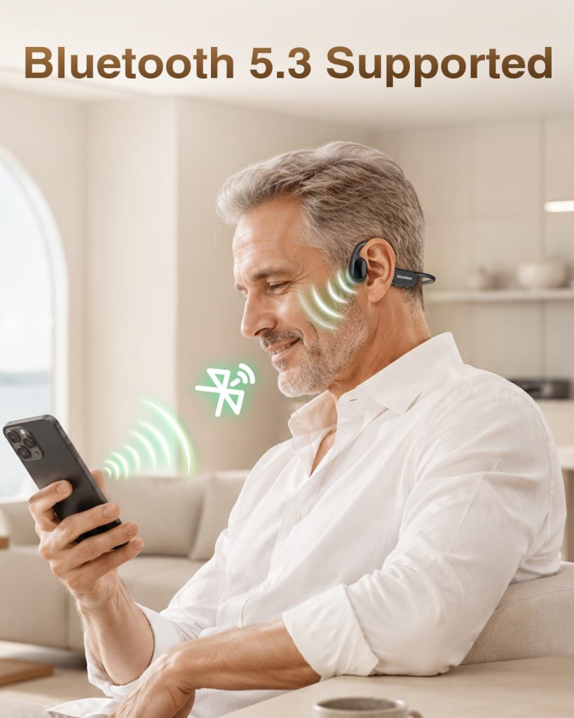 F2H PRO Bluetooth 5.3 bone conduction hearing aid