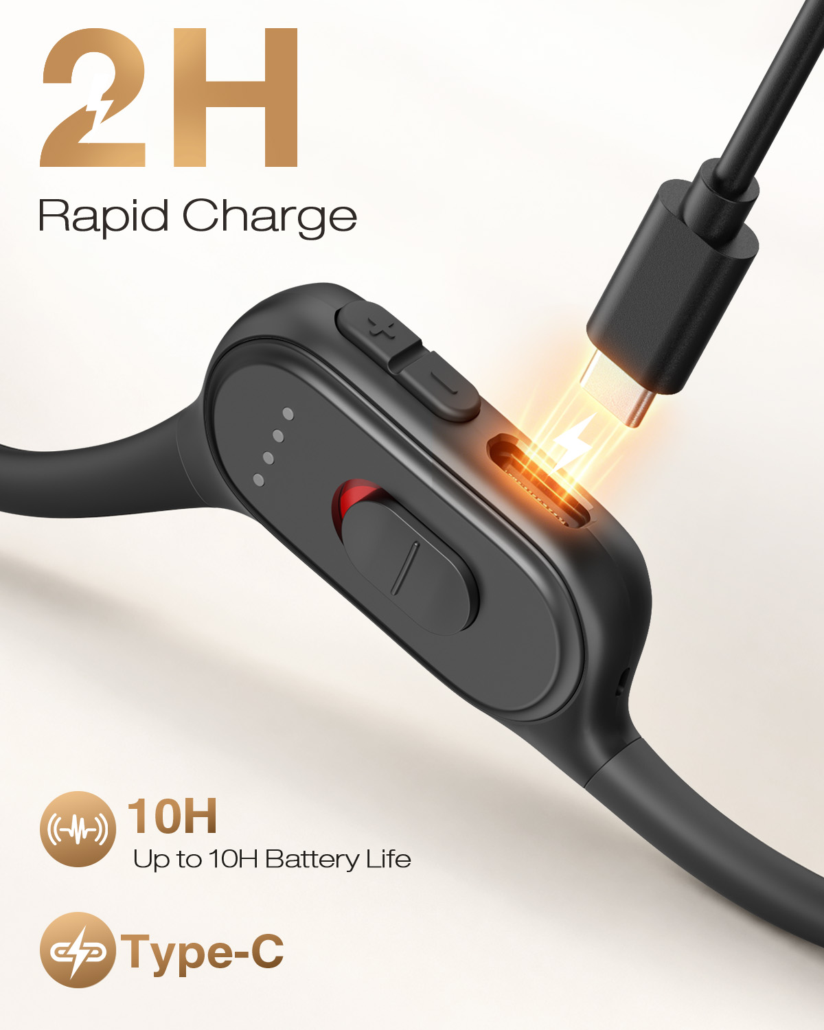 F2H PRO Smart Bone Conduction Hearing Aid - Image 8