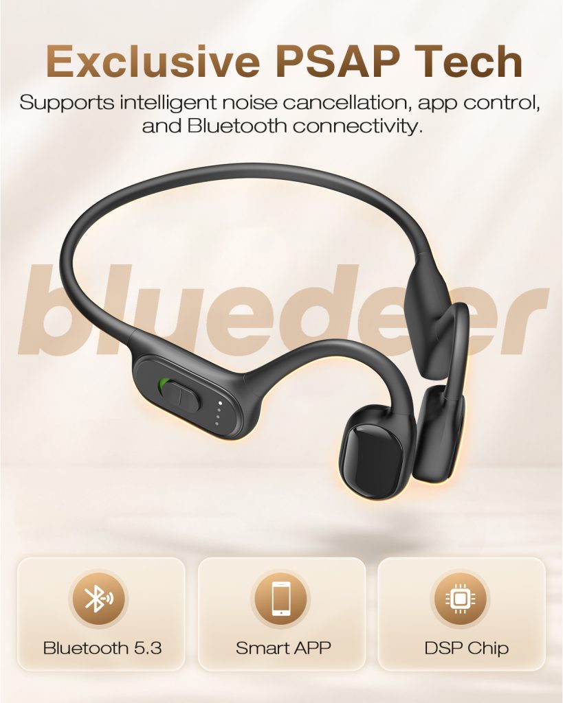 F2H PRO hearing aid with advanced DSP digital sound processing technology