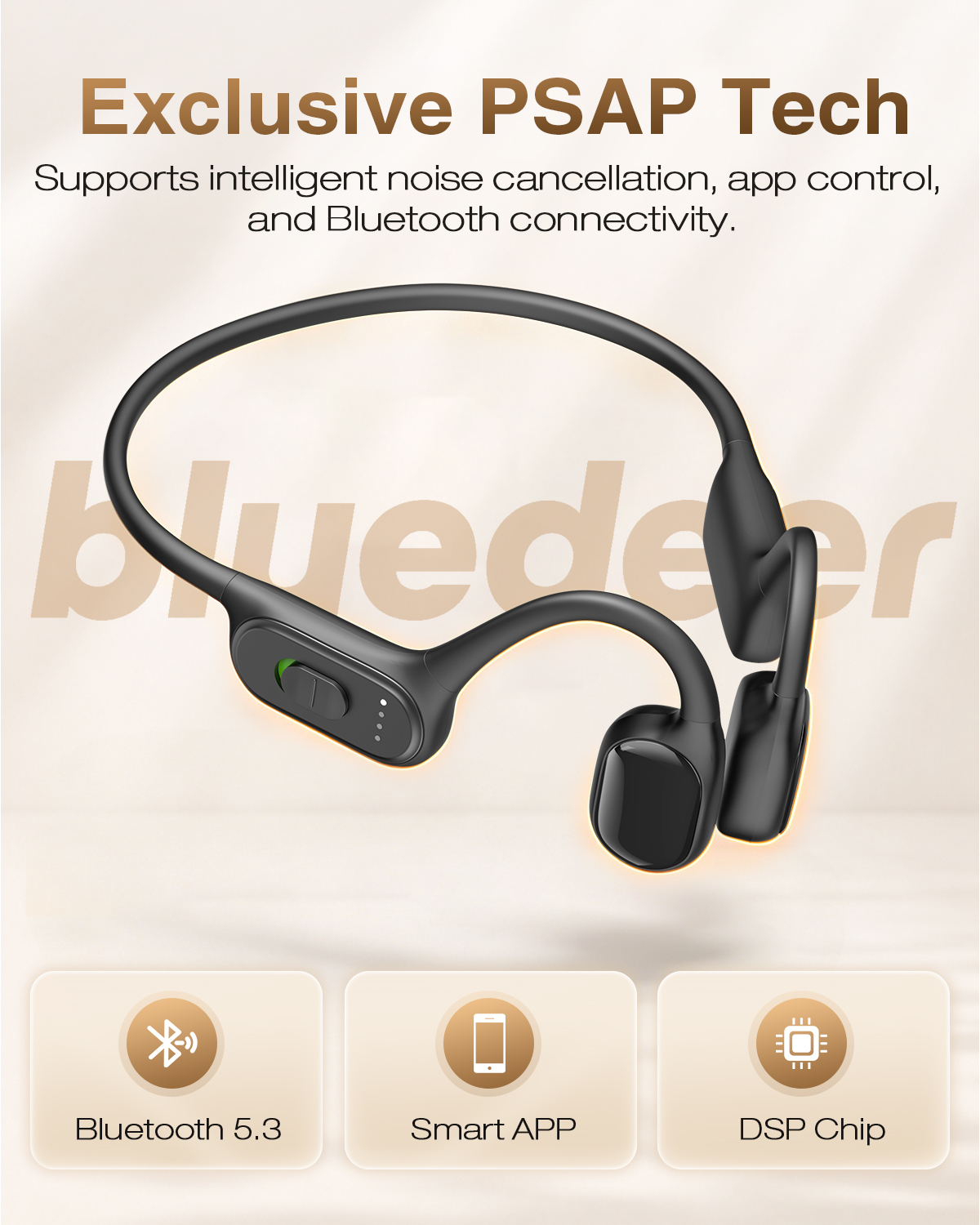 F2H PRO hearing aid with advanced DSP digital sound processing technology