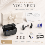 bluedeer elves hearing aid complete kit accessories included
