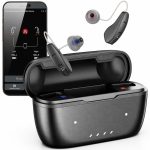 bluedeer elves otc hearing aid app control charging case
